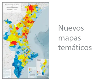 Nuevos mapas temáticos